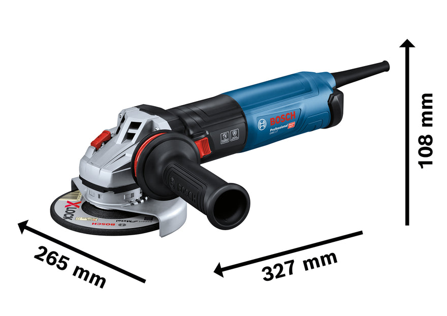 Bosch Small Angle Grinder GWS 17-125 S - 0