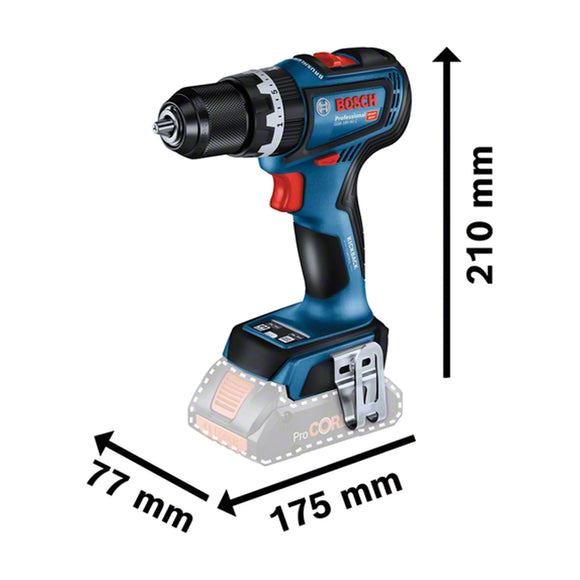 Bosch Cordless Impact Drill GSB 18V-90 C Solo excl Battery & Charger - image 04