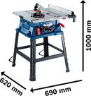 Bosch Table Saw GTS 254 incl. stand-2
