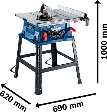 Bosch Table Saw GTS 254 incl. stand - 0