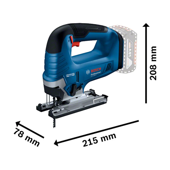 Bosch Cordless Jig Saw GST 185-LI Solo excl Battery & Charger - image 03