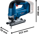 Bosch Cordless Jig Saw GST 185-LI Solo excl Battery & Charger-3