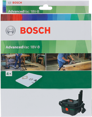 Bosch Dust Bag Fleece Bag, 4 pieces - 0