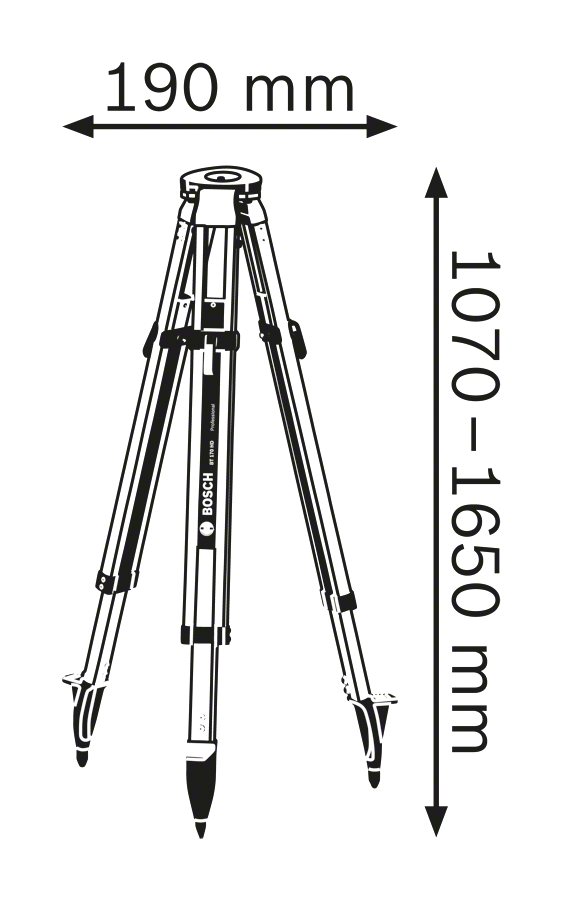 Bosch Building Tripod BT 170 HD