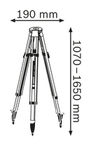 Bosch Building Tripod BT 170 HD-2