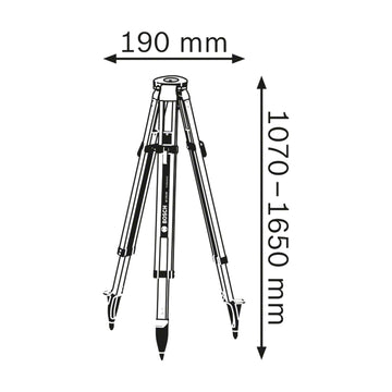 Bosch Building Tripod BT 170 HD - image 02