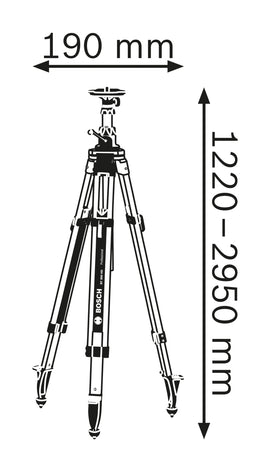Bosch Building Tripod BT 300 HD - 0