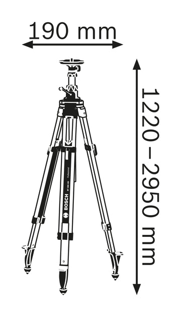 Bosch Building Tripod BT 300 HD - 0