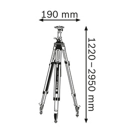 Bosch Building Tripod BT 300 HD - image 02