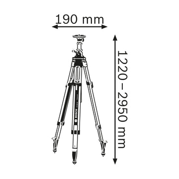 Bosch Building Tripod BT 300 HD - image 02