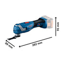 Bosch Cordless Multicutter GOP 185-LI Solo excl Battery & Charger - image 03