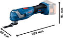 Bosch Cordless Multicutter GOP 185-LI Solo excl Battery & Charger-3