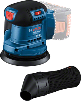 Bosch Cordless Random Orbital Sander GEX 185-LI Solo excl Battery & Charger