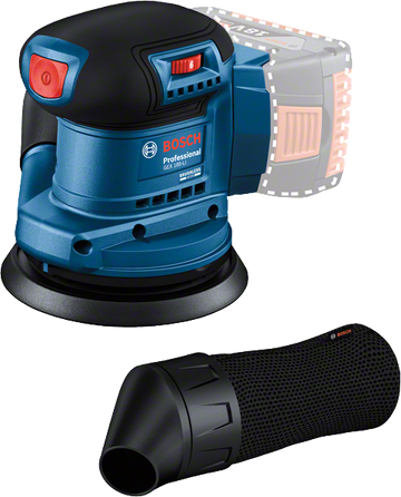 Bosch Cordless Random Orbital Sander GEX 185-LI Solo excl Battery & Charger