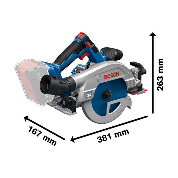 Bosch Cordless Circular Saw GKS 18V-57-2 GX Solo excl Battery & Charger - image 03