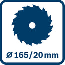 Bosch Cordless Circular Saw GKS 185-LI Solo excl Battery & Charger-10