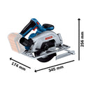 Bosch Cordless Circular Saw GKS 185-LI Solo excl Battery & Charger - image 03