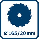 Bosch Cordless Circular Saw GKS 185-LI Solo excl Battery & Charger-9