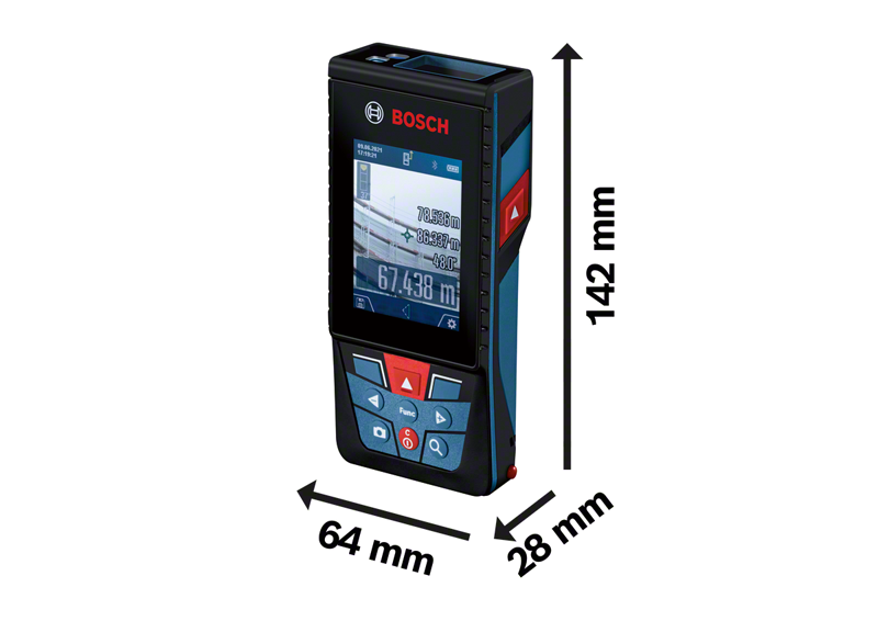 Bosch Laser Distance Measurer GLM 150-27 C - 0