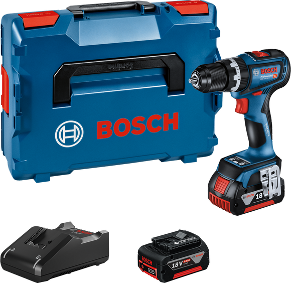 Bosch Cordless Impact Drill GSB 18V-90 C incl 2x5.0Ah Batteries