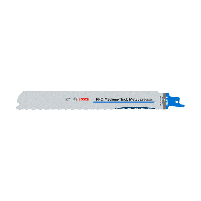 PRO Medium-Thick Metal precise S1137BEF Blade, 1.1 x 25 x 225 mm, 5 pcs - image 01