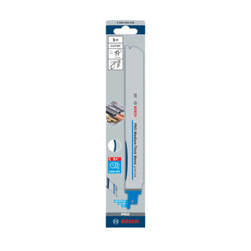 PRO Medium-Thick Metal precise S1137BEF Blade, 1.1 x 25 x 225 mm, 5 pcs - image 02