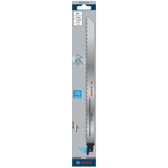 Bosch Reciprocating Ice Saw Blade 2Pc S1211K