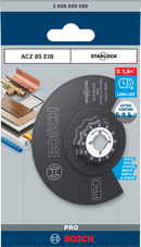 Bosch PRO ACZ 85 EIB Multitool Blade, 85 mm-2