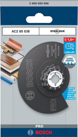 Bosch PRO ACZ 85 EIB Multitool Blade, 85 mm - 0