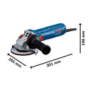 Bosch Small Angle Grinder GWS 12-125 S - image 03
