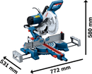 Bosch Mitre Saw GCM 254 D-4