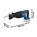 Bosch Cordless Sabre Saw/Recipsaw GSA 185-LI Solo excl Battery & Charger - image 03