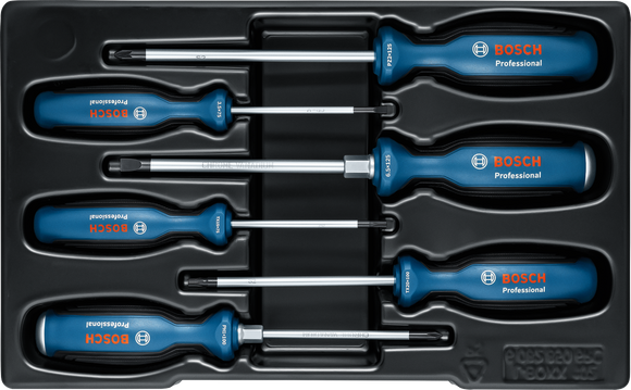 Bosch 6pc Screwdriver Set mixed