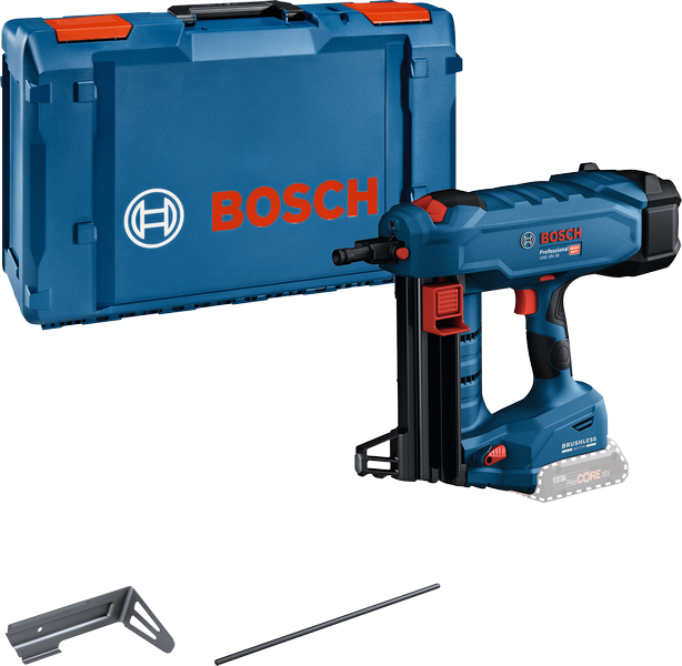 Bosch Cordless Concrete Nailer GNB 18V-38 Solo excl Battery & Charger - 0