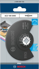 Bosch PRO ACZ 100 SWB Multitool Blade, 100 mm-2
