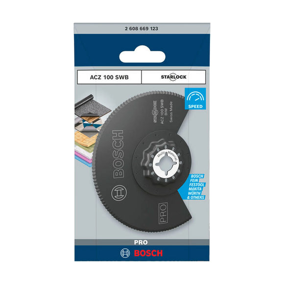 Bosch PRO ACZ 100 SWB Multitool Blade, 100 mm - image 02