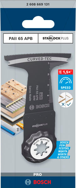 Bosch PRO PAII 65 APB Multitool Blade, 65 x 55 mm