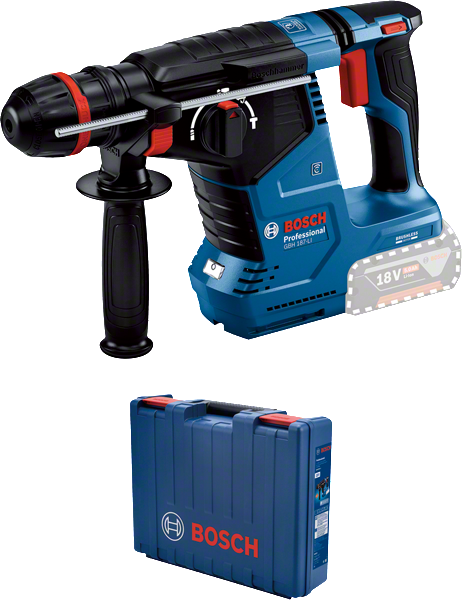 Bosch Cordless Rotary Hammers 1-2KG GBH 187-LI incl 2x5.0Ah Batteries