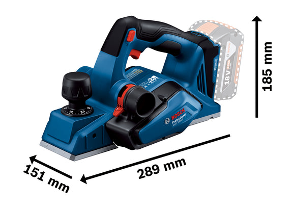Bosch Cordless Planer GHO 185-LI / GHO 18V-26 Solo excl Battery & Charger