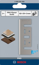 Bosch PRO Planer Knife, 82 x 29 x 3 mm-2