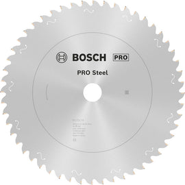 PRO Steel Circular Saw Blade, Corded, 254 x 2.2 x 25.4 mm, T52