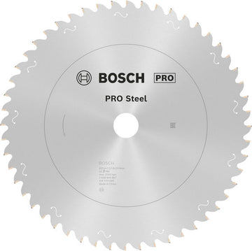 PRO Steel Circular Saw Blade, Corded, 254 x 2.2 x 25.4 mm, T52