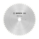 PRO Steel Circular Saw Blade, Corded, 254 x 2.2 x 25.4 mm, T52 - image 01