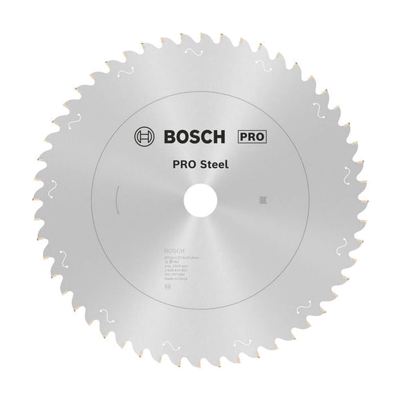 PRO Steel Circular Saw Blade, Corded, 254 x 2.2 x 25.4 mm, T52 - image 01