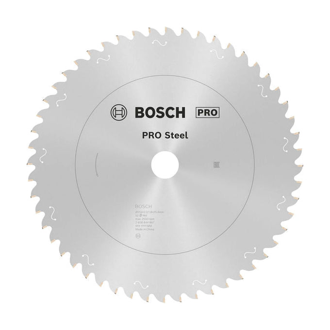 PRO Steel Circular Saw Blade, Corded, 254 x 2.2 x 25.4 mm, T52 - image 01