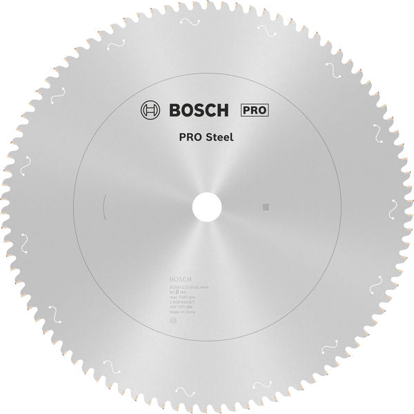 PRO Steel Circular Saw Blade, Corded, 355 x 2.2 x 25.4 mm, T90