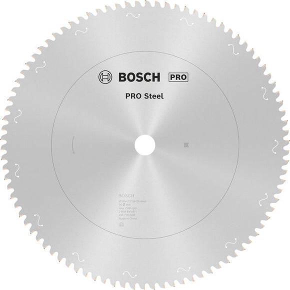 PRO Steel Circular Saw Blade, Corded, 355 x 2.2 x 25.4 mm, T90