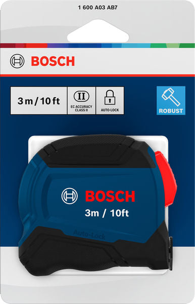Bosch Tape Measure 3 m Auto-Lock