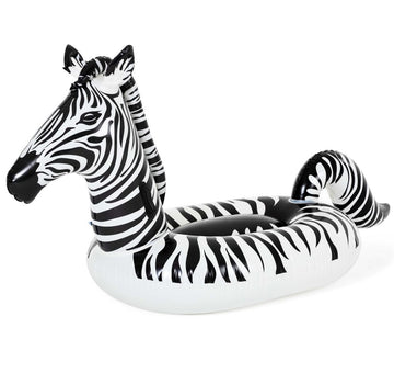 image of Bestway Lights N Stripes Zebra Mega Float 2.54 x 1.42m