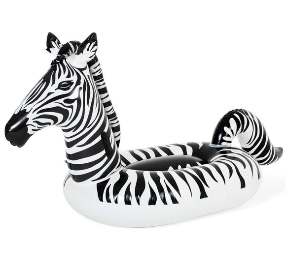 image of Bestway Lights N Stripes Zebra Mega Float 2.54 x 1.42m